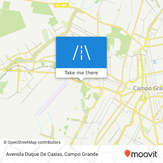 Mapa Avenida Duque De Caxias