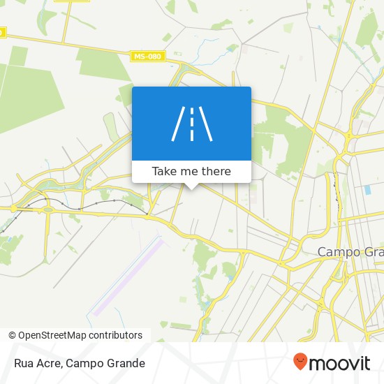 Rua Acre map