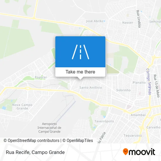 Rua Recife map