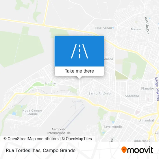Rua Tordesilhas map