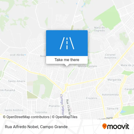 Rua Alfredo Nobel map