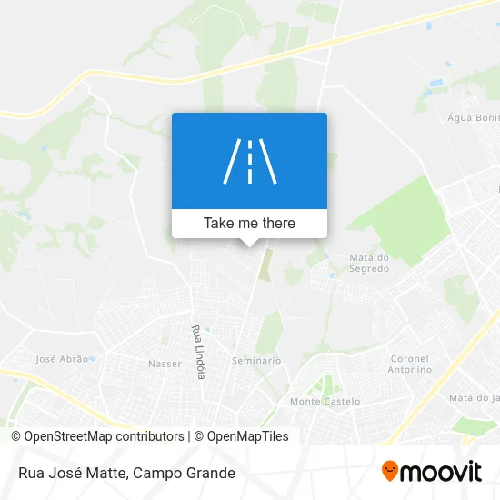 Rua José Matte map