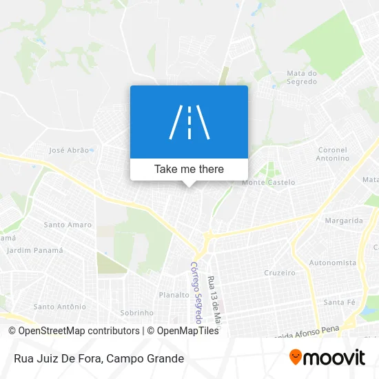 Rua Juiz De Fora map