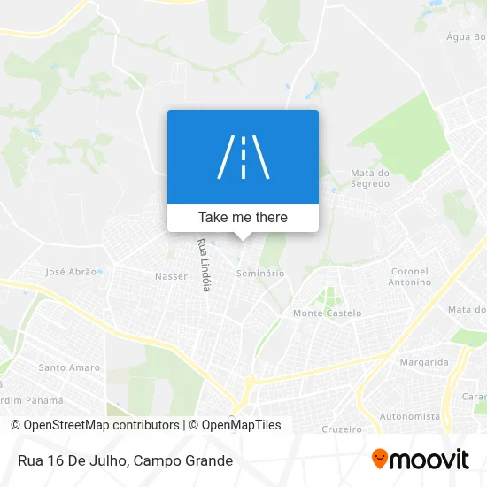 Rua 16 De Julho map