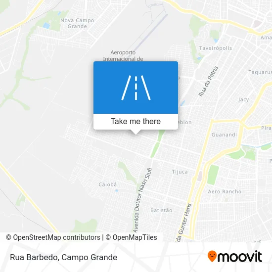 Rua Barbedo map