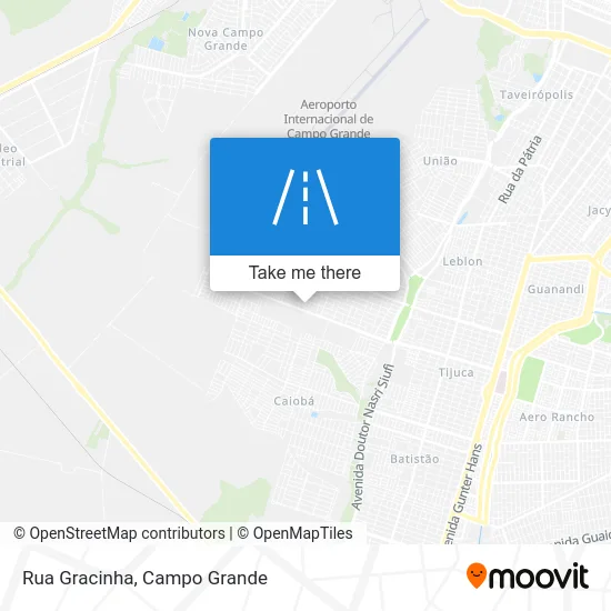 Rua Gracinha map