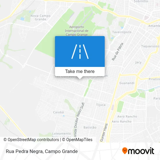 Rua Pedra Negra map