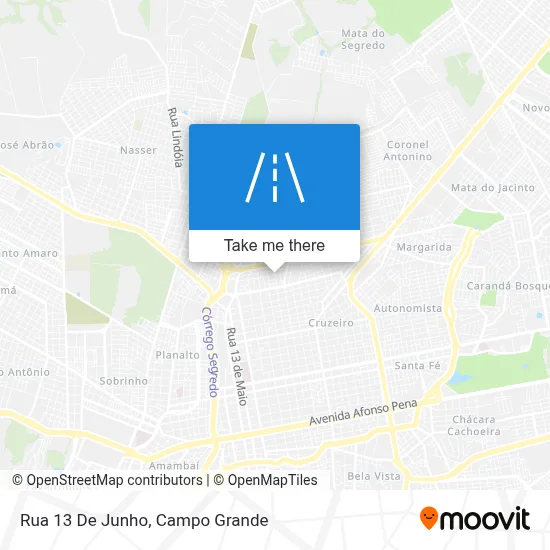 Rua 13 De Junho map