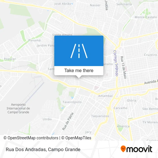 Rua Dos Andradas map