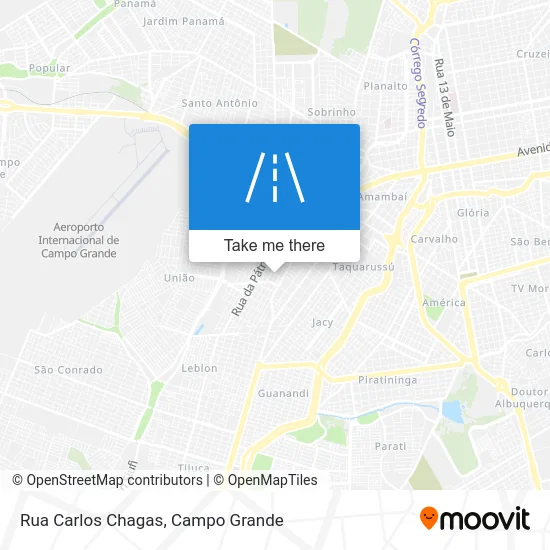 Rua Carlos Chagas map