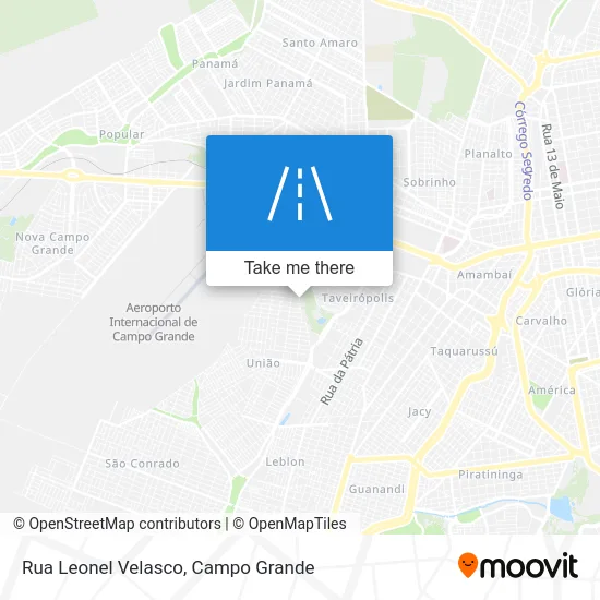 Rua Leonel Velasco map