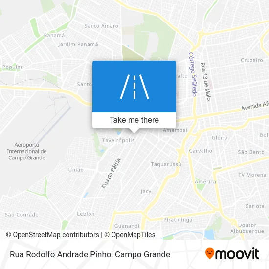 Rua Rodolfo Andrade Pinho map