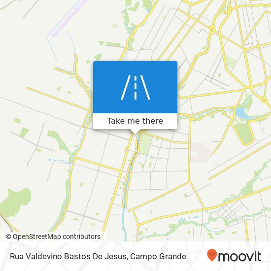 Rua Valdevino Bastos De Jesus map