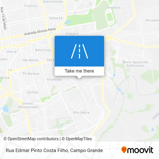 Rua Edmar Pinto Costa Filho map