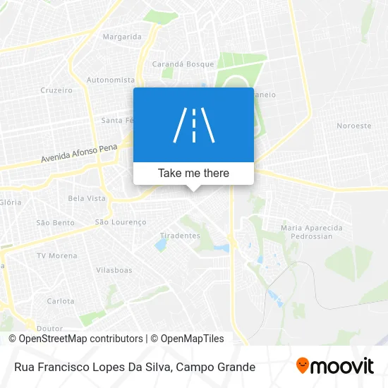 Rua Francisco Lopes Da Silva map