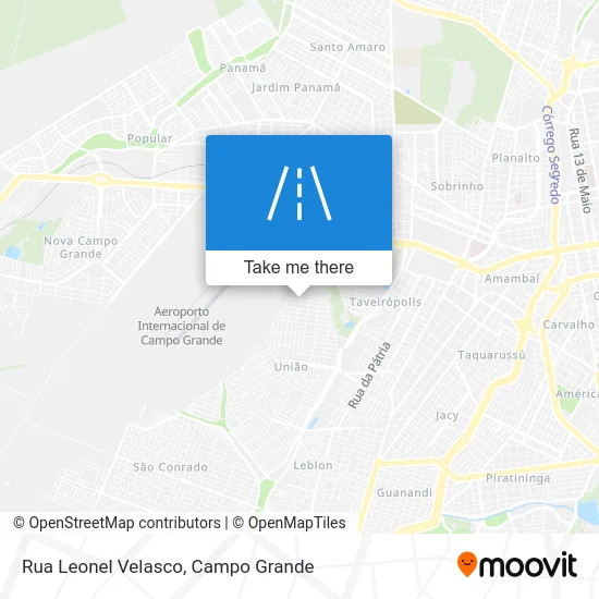 Rua Leonel Velasco map