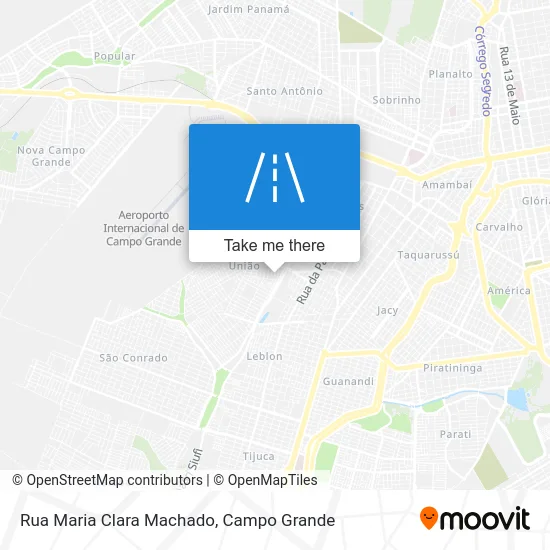 Rua Maria Clara Machado map
