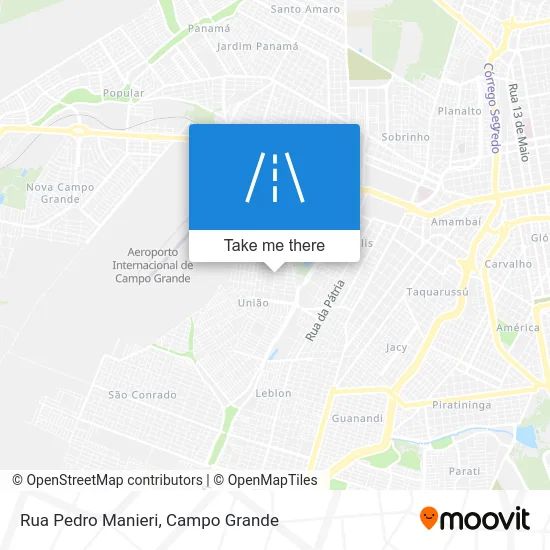 Rua Pedro Manieri map