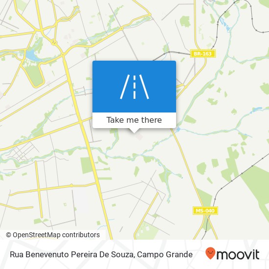 Rua Benevenuto Pereira De Souza map