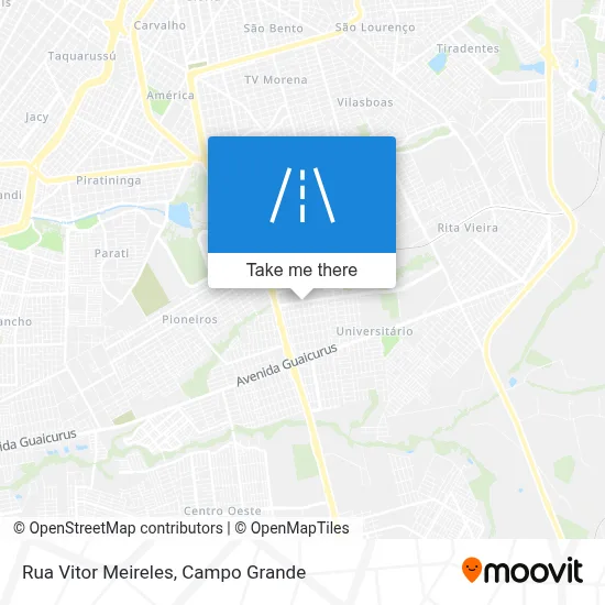 Rua Vitor Meireles map