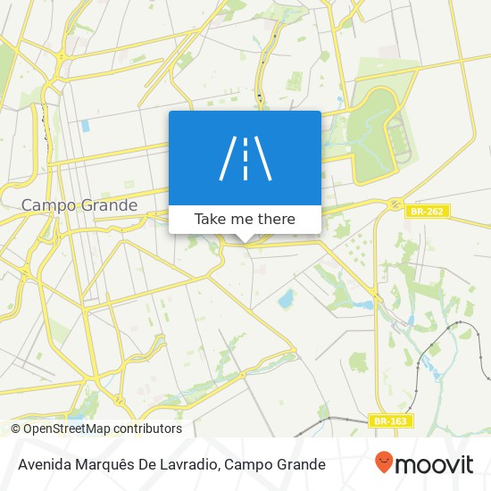 Mapa Avenida Marquês De Lavradio