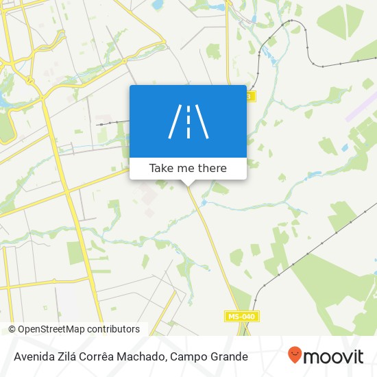 Avenida Zilá Corrêa Machado map