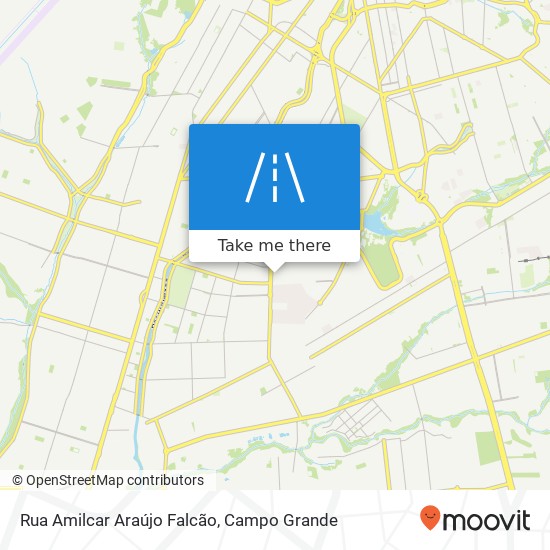 Mapa Rua Amilcar Araújo Falcão