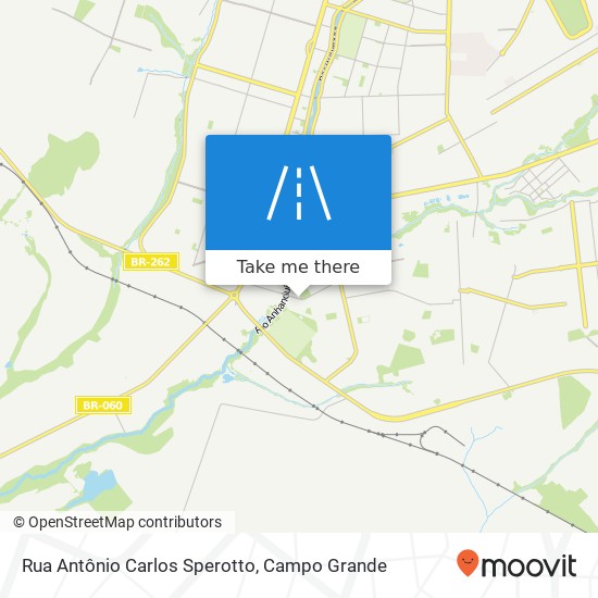 Rua Antônio Carlos Sperotto map