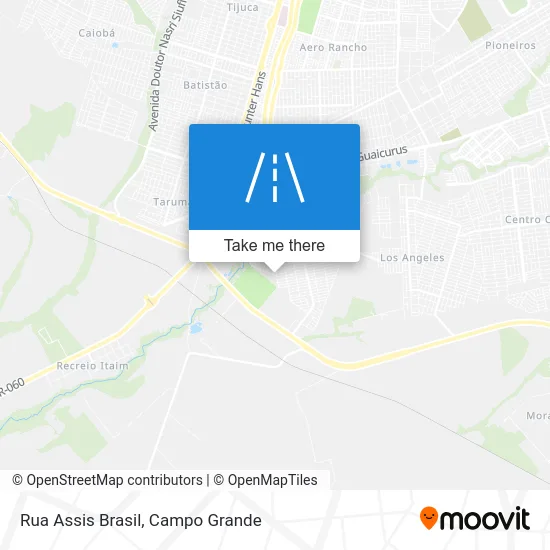 Rua Assis Brasil map