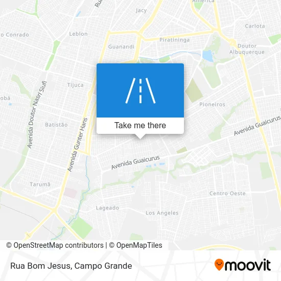 Rua Bom Jesus map