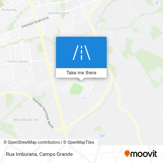 Rua Imburana map