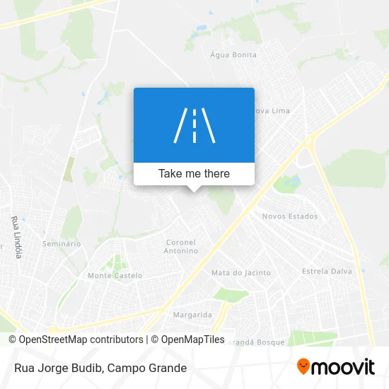 Rua Jorge Budib map