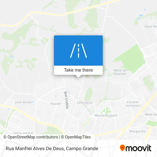 Rua Manfrei Alves De Deus map