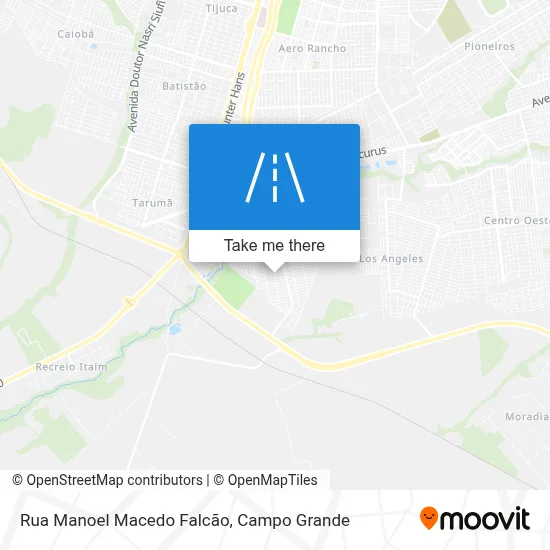 Rua Manoel Macedo Falcão map