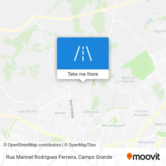 Rua Manoel Rodrigues Ferreira map