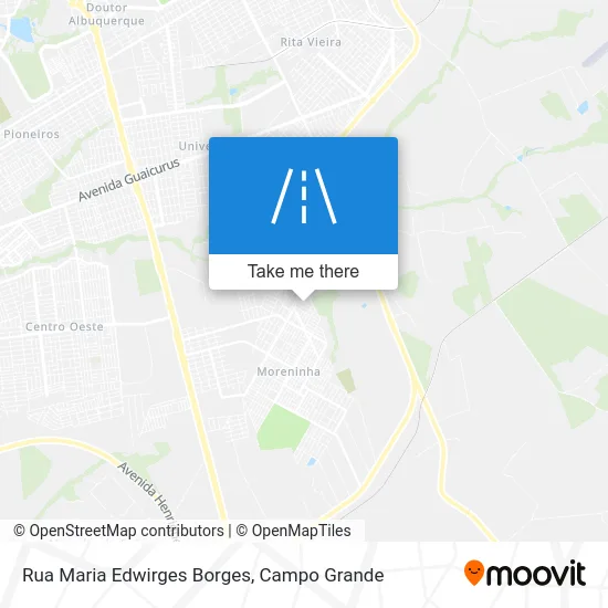 Rua Maria Edwirges Borges map