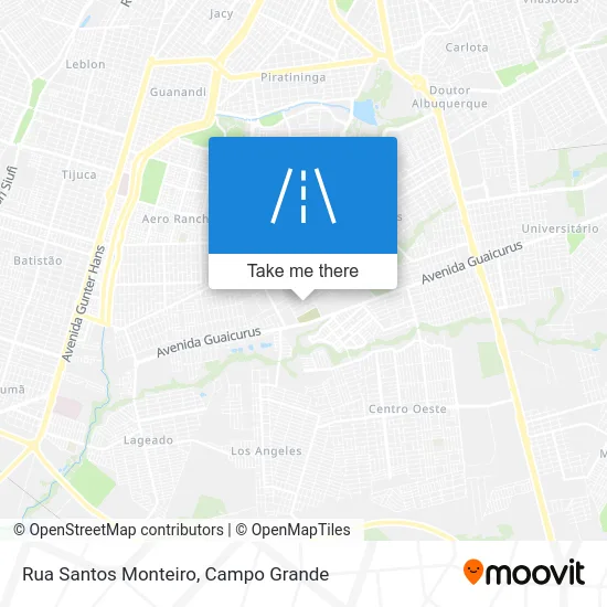 Rua Santos Monteiro map