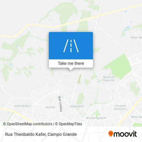 Rua Theobaldo Kafer map
