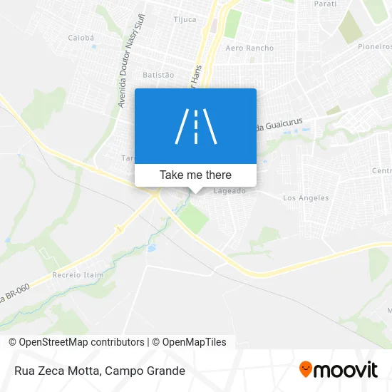 Rua Zeca Motta map