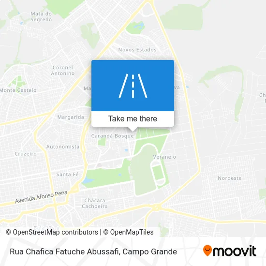 Rua Chafica Fatuche Abussafi map