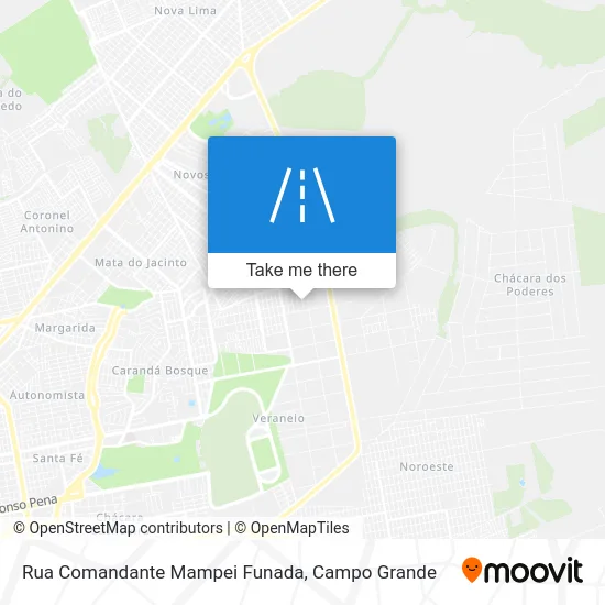 Rua Comandante Mampei Funada map