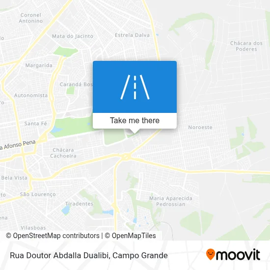 Rua Doutor Abdalla Dualibi map
