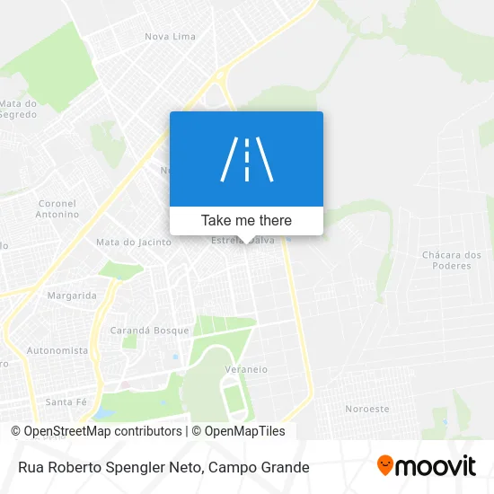 Rua Roberto Spengler Neto map