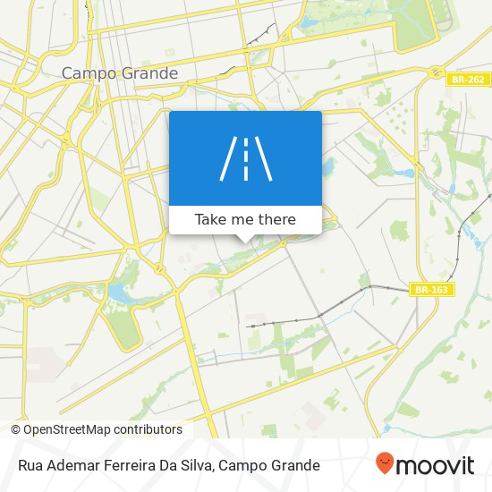 Mapa Rua Ademar Ferreira Da Silva