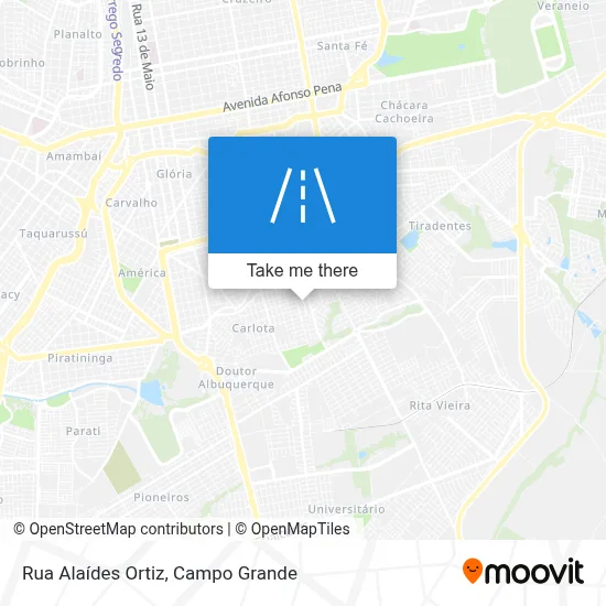 Rua Alaídes Ortiz map