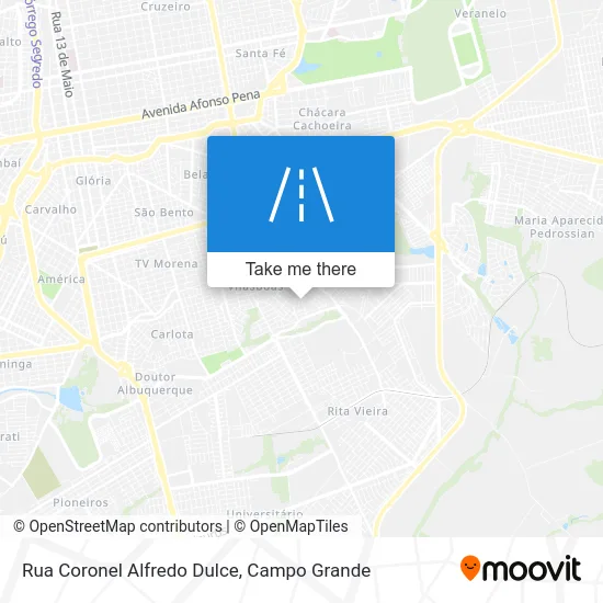 Rua Coronel Alfredo Dulce map