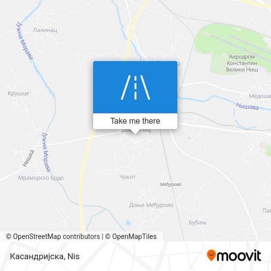 Касандријска map