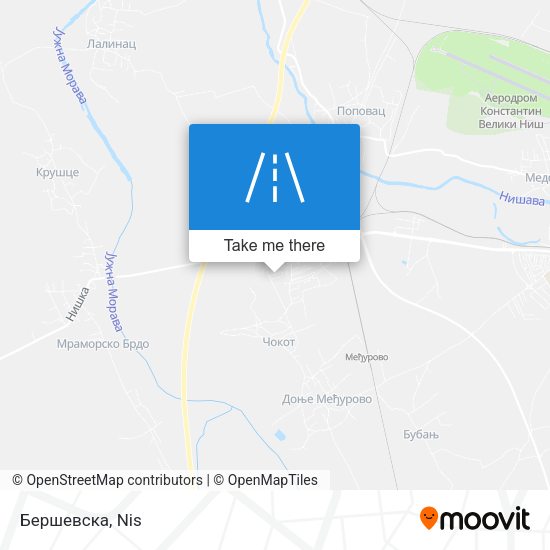Бершевска map