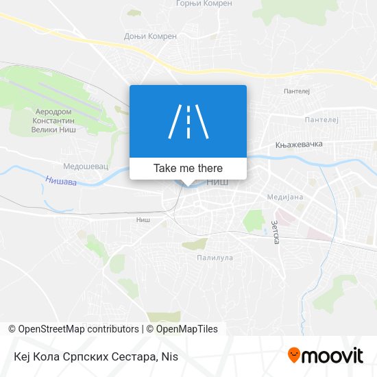 Кеј Кола Српских Сестара map