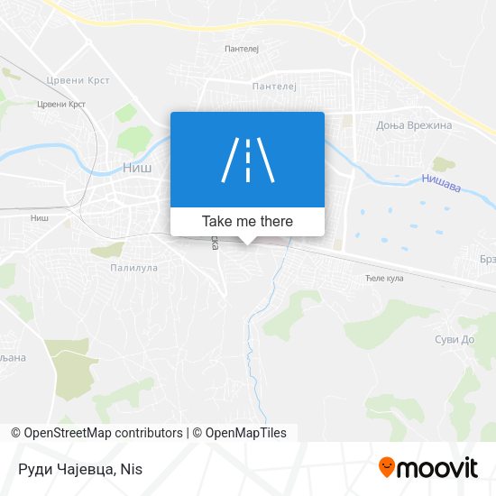 Руди Чајевца map